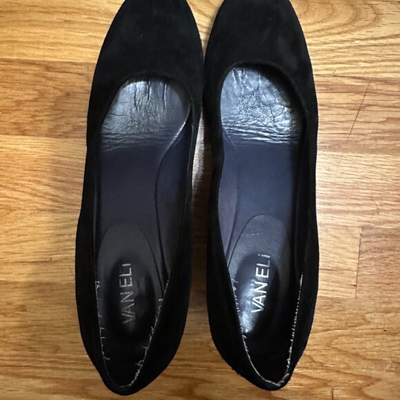 Calfskin Leopard Wedges - Picture 2 of 8